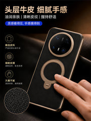 Yanchen Huawei mate70pro mobil telefon qutusu, yeni fırlanan stend, orijinal dəri Hande mate70 qoruyucu örtüyü, linzalar hər şey daxil, SF ultra nazik anti-düşmə maqnit ten-joy versiyası pro+ korpusu üçün uyğundur.