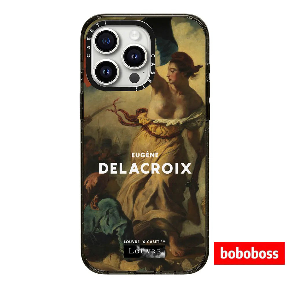 Orijinal zavod korpusu! Luvr Muzeyi mövzulu, iPhone 17/16/15/14/13/Plus/Pro/Max üçün MagSafe korpusu, tam çaplı maqnit düşməyə qarşı dizayna malikdir.