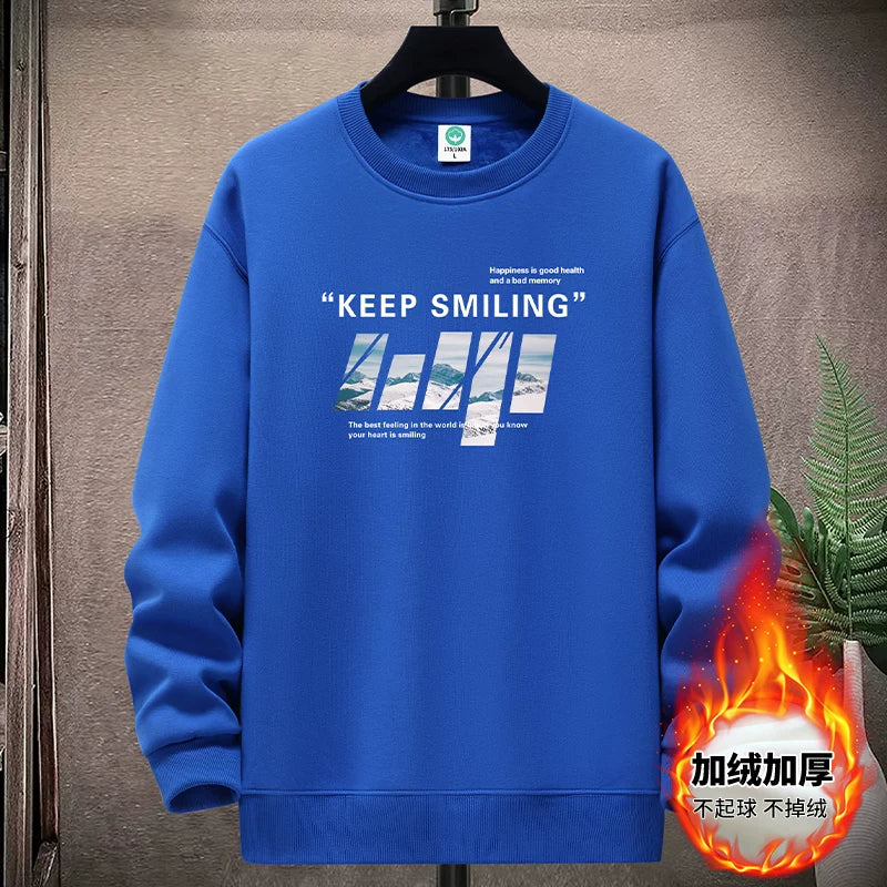 Yeniyetmələr və tələbələr üçün payız/qış təmiz pambıqdan hazırlanmış yun yaxalıqlı sviter, boş oturan gündəlik kazak alt qatı, qalın və isti top