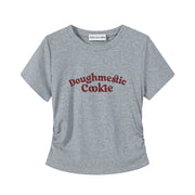 Cholisa Dəbli və Çoxfunksiyalı 2025 Unikal və Super Gözəl Top Bu İlin Dəbli Qadınlar üçün Yay üçün Düz Çiyinli QısaQollu Futbolka