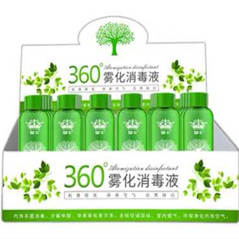 Avtomobil 360 Daxili Dezinfeksiya Sterilizasiyası Atomizasiya Maye Dezodorantı Formaldehid Qoxunu Aparan Nebulizer Kondisioner Nano Təmizləyici Maddə