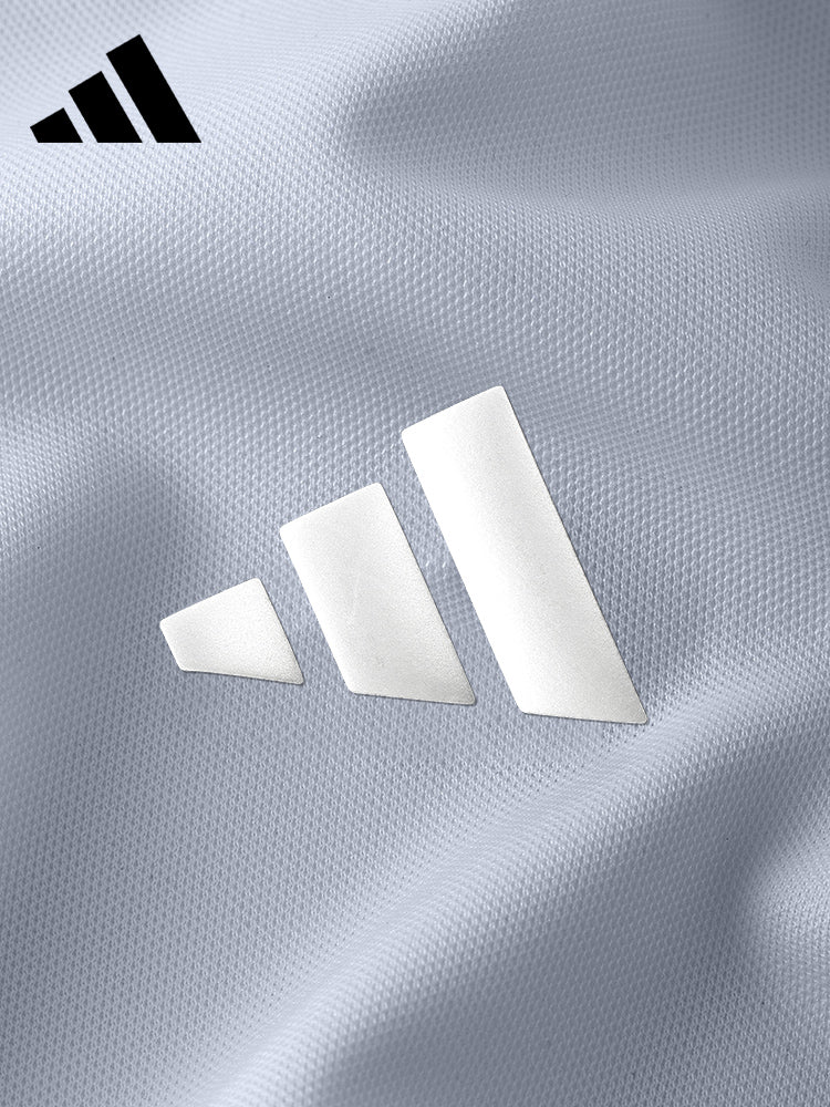 Adidas Adidas tez quruyan köynək kişi idman geyimi qısaqol kişilər üçün orijinal qara açıq yarımqol nəfəs alan