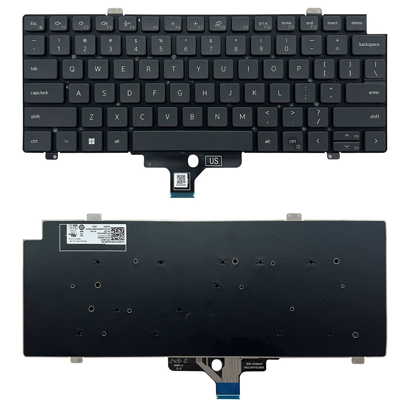 Dell Latitude 5420 5430 5421 7420 7520 7430 7521 klaviatura P137G üçün uyğundur