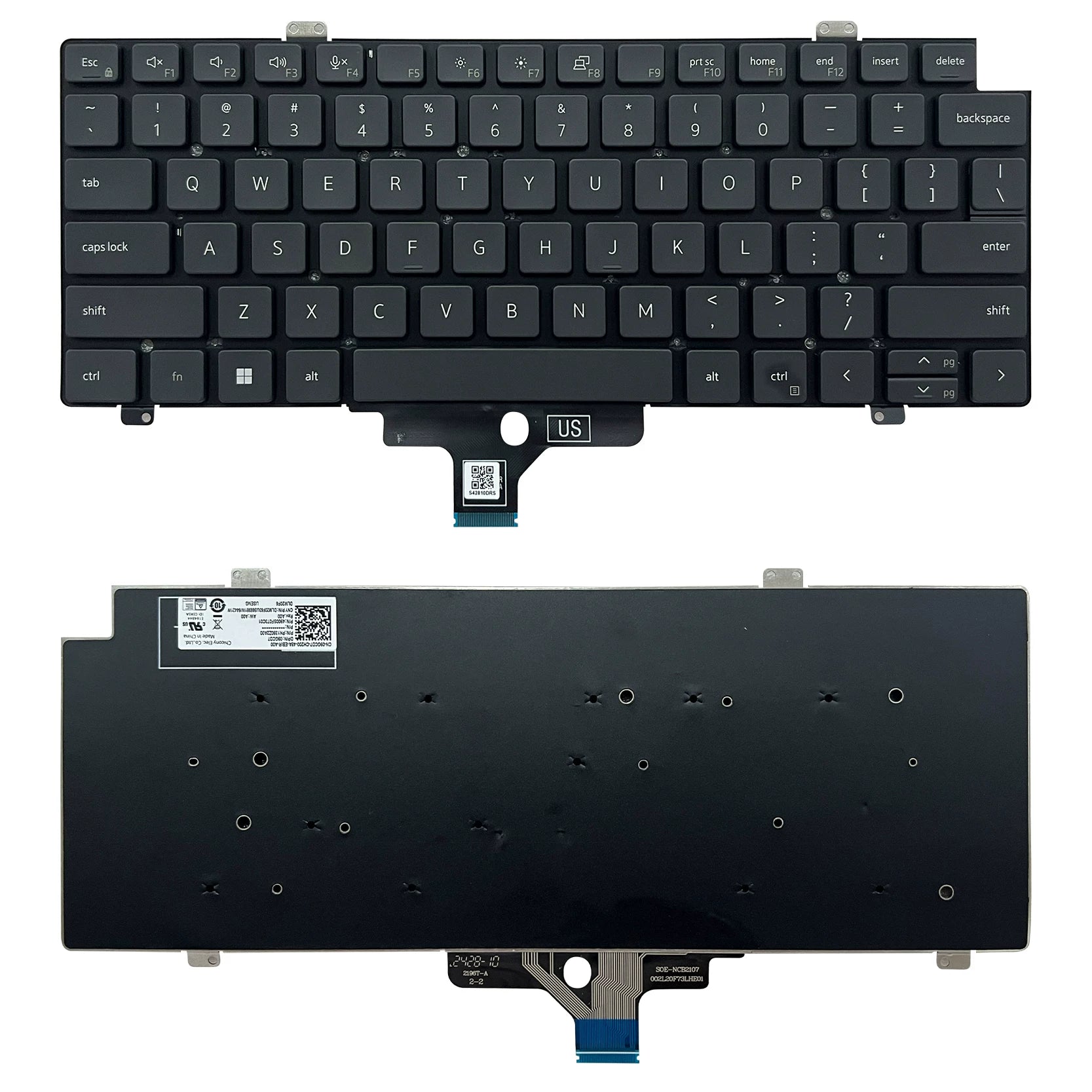 Dell Latitude 5420 5430 5421 7420 7520 7430 7521 klaviatura P137G üçün uyğundur