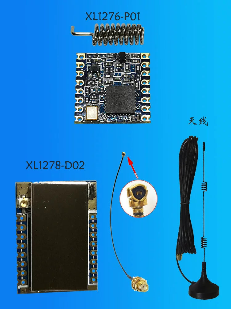 SX1278Lora yayılmış spektrli simsiz modul 433MSPI interfeysi uzun məsafəli 470M aşağı güclü Əşyaların İnterneti stm32