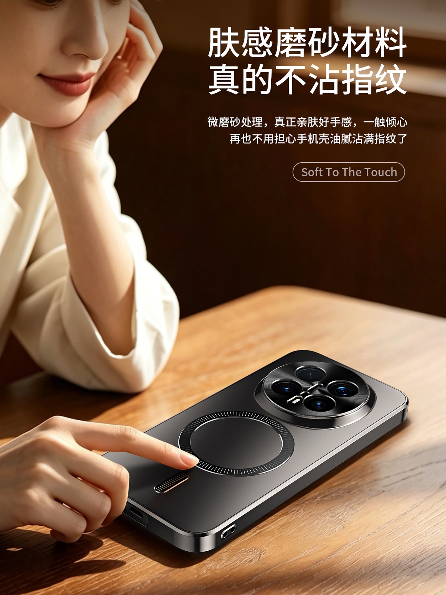 Honor magic8 mobil telefon qutusu üçün uyğundur Kunlun buzlu yeni magic8pro maqnit hava yastığı düşməyə qarşı magic7 hər şey daxil olmaqla, düşməyə qarşı ultra nazik istilik yayma honorMagic8 lens qorunması 6pro xarici