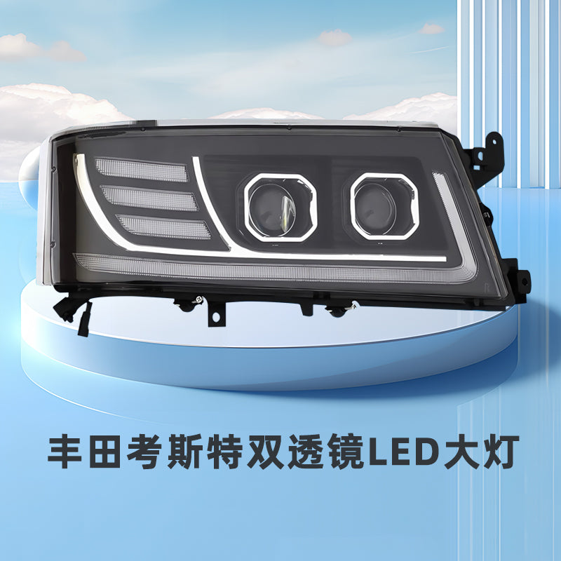 Toyota Coaster LED headlight kit applies to JAC Beston Coaster King Long and Jiangling modification parts