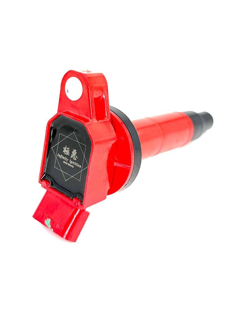 High voltage ignition coil for Toyota Previa, ACR30, ACR40 and ACR50 vehicles.