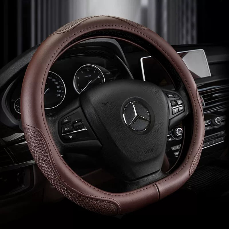 Premium hiss üçün Mercedes-Benz C260L E300L C200L GLC260 GLB A200L E-Class GLA sükan örtüyü