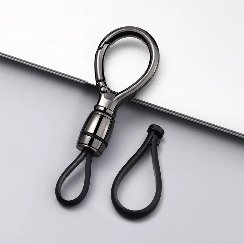 New high-end personalized car key chain waist strap anti-lost key chain car key bag decoration ring