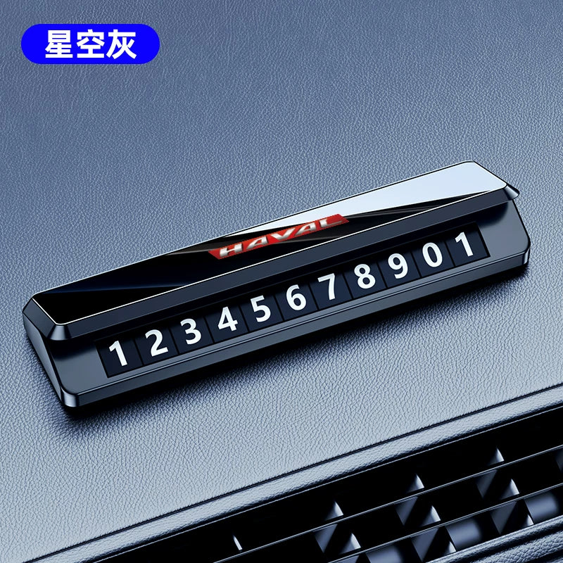 Haval H6 avtomobilinin müvəqqəti dayanacaq nömrə nişanı (Big Dog/Menglong/H9/H5/Chitu premium avtomobilinin köçürülməsi üçün telefon nömrə nişanı)