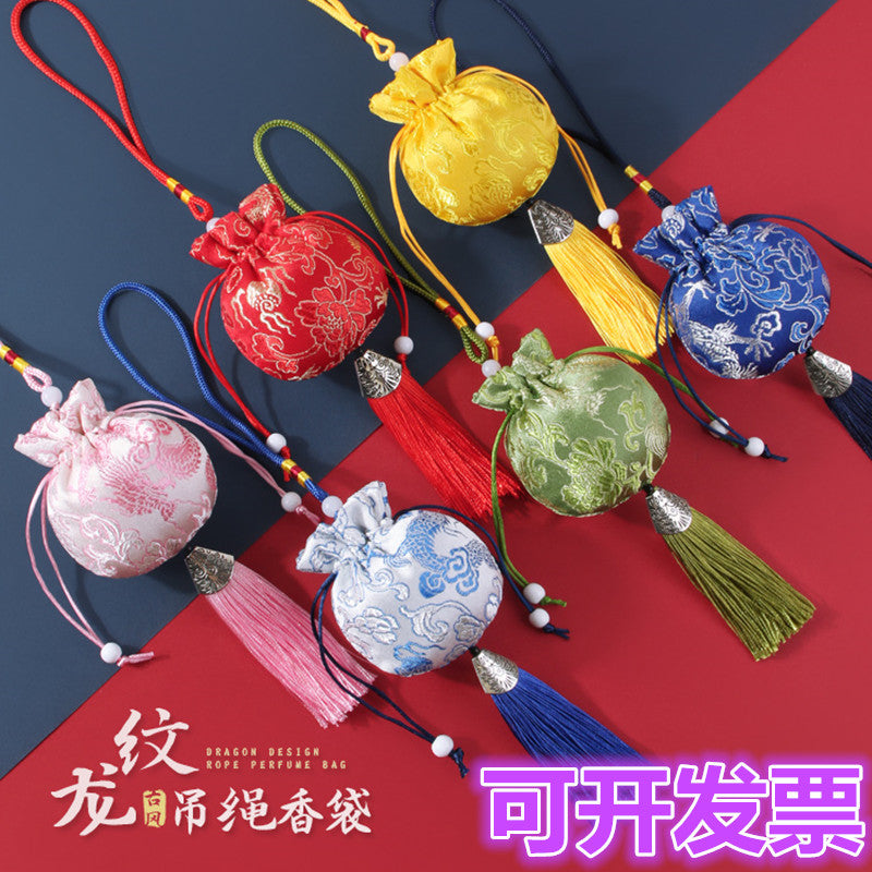 Çin üslubunda qədim üslubda çanta boş çanta kisə çantası Dragon Boat Festivalı əl istehsalı DIY materialı kisə çantası, portativ çanta