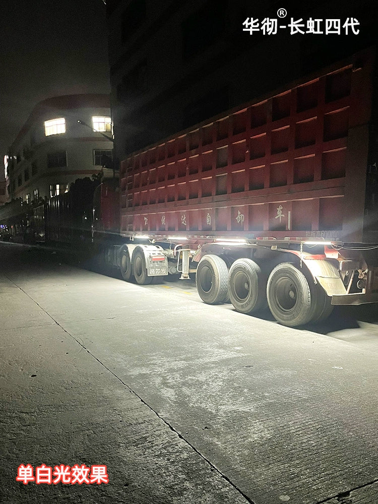 İki Rəngli Yan Yüngül Yük maşını Mühəndislik Avtomobili Super Parlaq Suya Davamlı Güclü Maqnetik Dırnaqsız Dəzgah Yan İşığı Yeni Gələn Super Parlaq İki Rəngli Yan İşıq