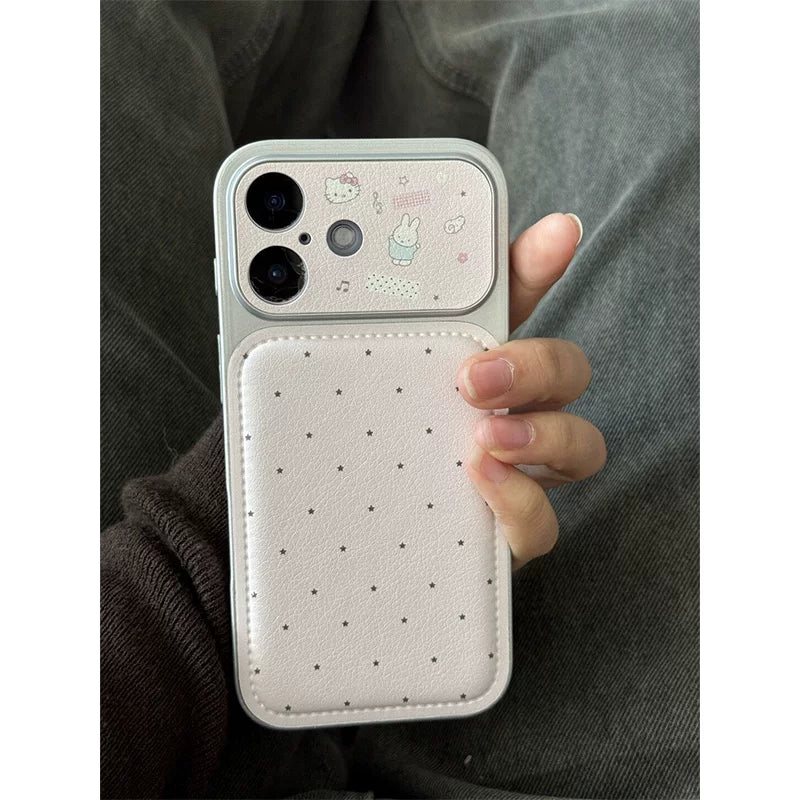 Star Note Miffy Rabbit iPhone17ProMax cib telefon qutusu üçün uyğundur orijinal quzu dərisi Apple 16Pro yeni 15plus hər şey daxil incə deşik 14/13 dişi 12/11 yıxılmağa qarşı qoruyucu örtük
