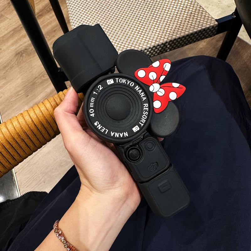 DJI pocket3 qoruyucu qabıq lanyard 4 silikon qutu soyutma sevimli qabaqcıl saxlama gimbal kamera qutusu üçün uyğundur