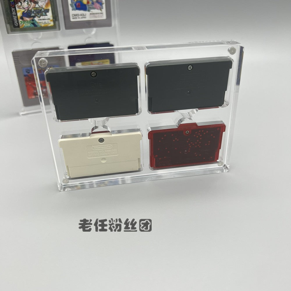 GAMEBOY GBA oyun kartı qutusu maqnit örtüyü yüksək şəffaf akril oyun ekran qutusu