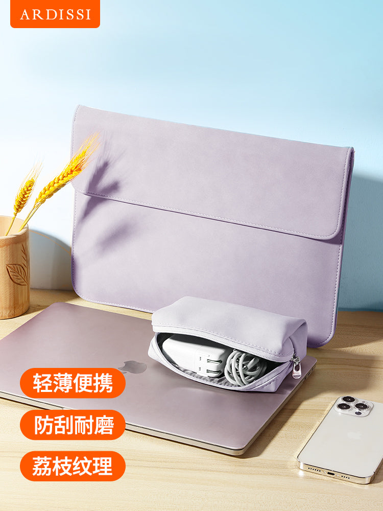Apple MacBook Air 15,3 düymlük M2 qolu Huawei MateBook XPro 2023 üçün uyğun sadə noutbuk qolu Honor 14 saxlama çantası Lenovo Xiaoxin 16