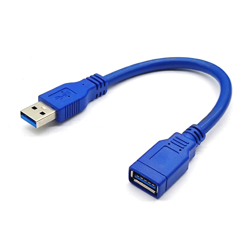 USB3.0 uzatma kabeli/data kabeli/adapter kabeli qısa kabel Baotou A kişidən qadına qısa kabel AM TO AF