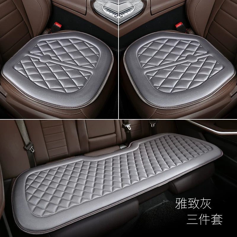 2025 New Summer Car Seat Cushions, Car Interior Seat Covers, Hip Cushions, One-Piece Back Seat Cushions, Suitable for All Seasons