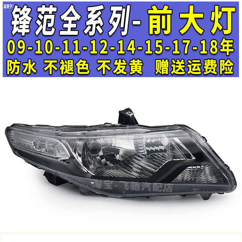 It is applied to the headlight assembly housing for Honda City models (high and low beams) designed for 2009-2019.