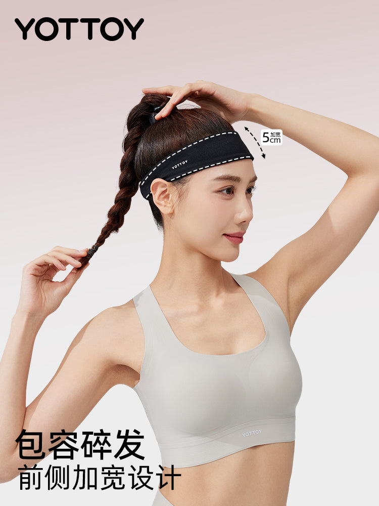 İdman saç bandı baş bandı tər əleyhinə bant tərədən baş örtüyü qadın tər bandı qaçış fitness badminton yoqa tərə qarşı baş bandı