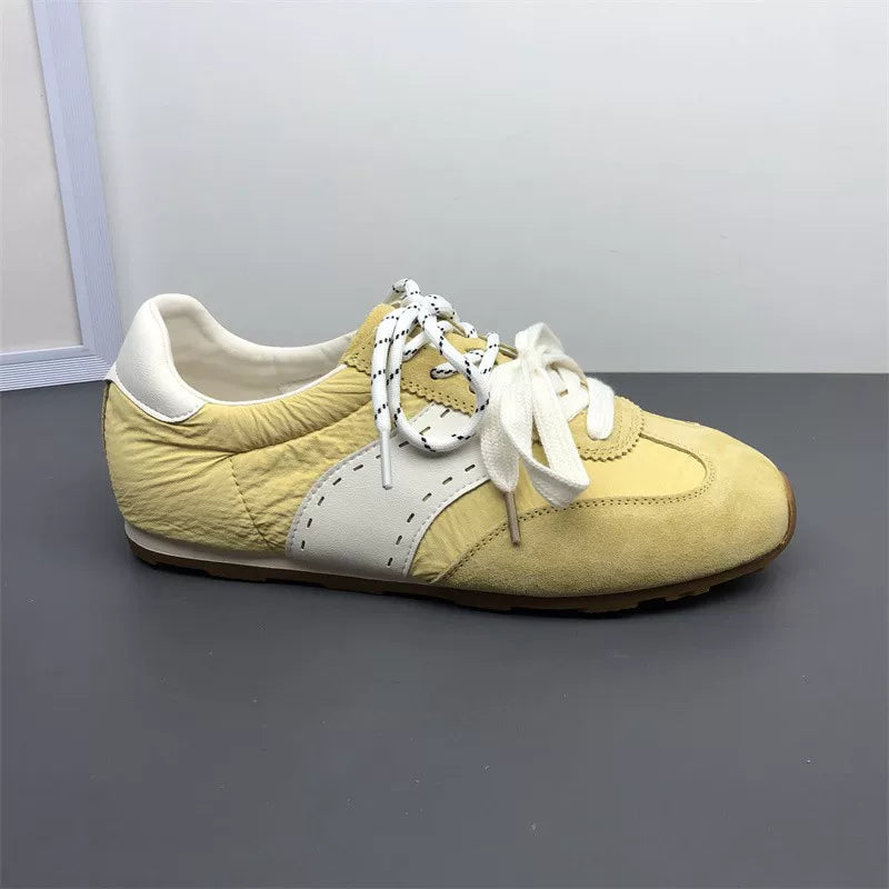 Women's shoes at discounted prices: German training shoes, genuine leather sneakers, new spring and fall casual shoes, women's suede cowhide Birken shoes, single shoes.