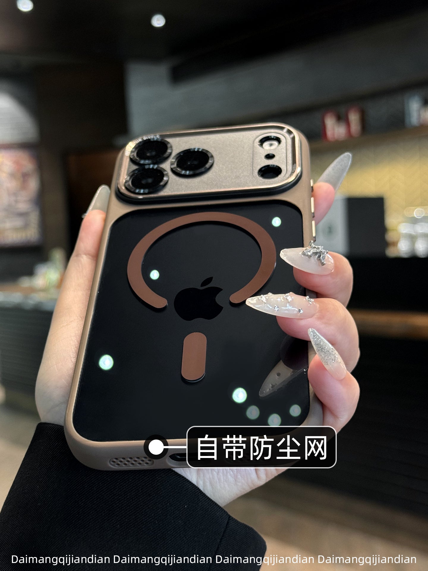 Qabaqcıl şəffaf qara yeni 17 mobil telefon qutusu ip apple 17promax maqnit iphone16pro metal lens 15plus hər şey daxil 14p düşməyə qarşı 13 unikal və yaraşıqlı 12 qadın modeli 11 sadə