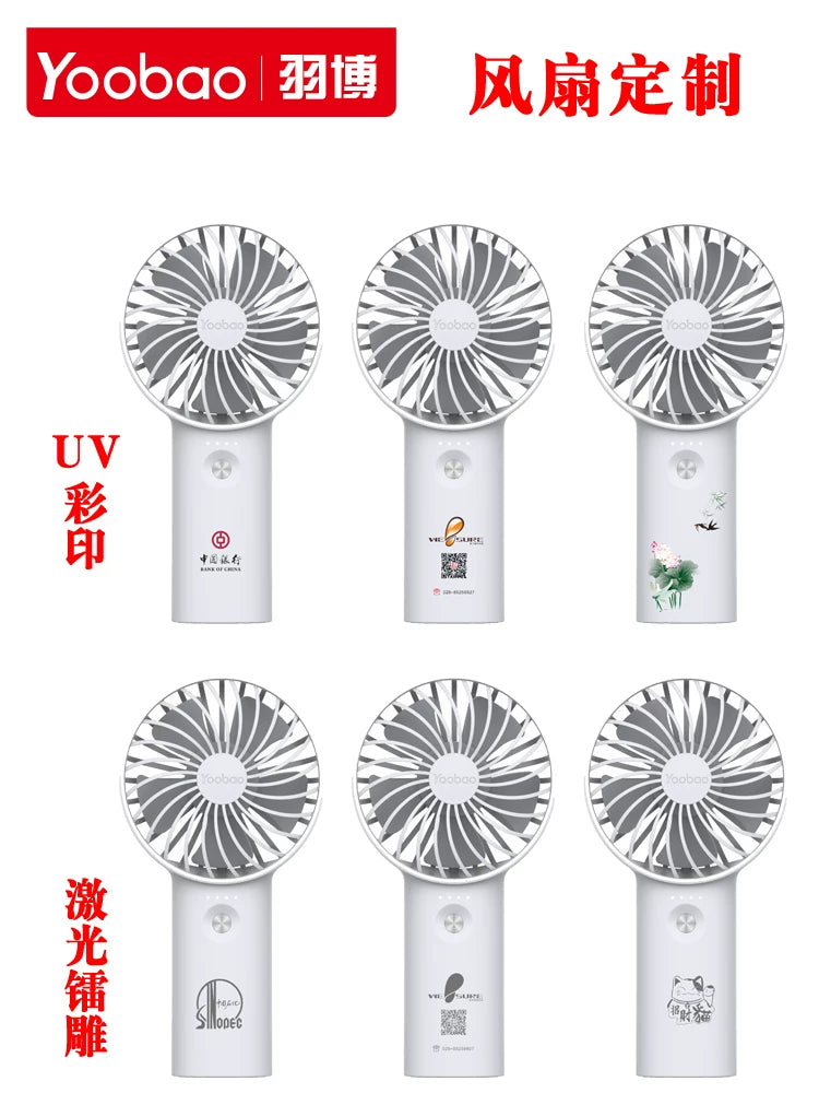 Yubo F3 əl kiçik ventilyatoru portativ kiçik mini usb elektrik ventilyatoru yay masa üstü təkrar doldurula bilər