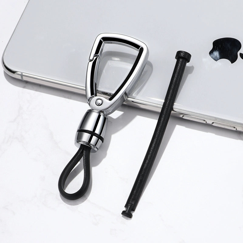 Avtomobil Açar Halqası Asma Kişilər Metal Sadəlik Açar Zənciri Bel Asma Saxlama Üzüyü Asma Biznes İtirilmə Əleyhinə Açar Zənciri