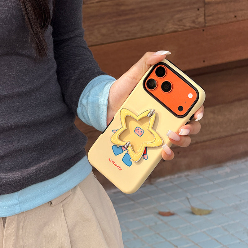 [EVENSHOW×Big Star Planet Joint Brand] 2026 Apple AIR17 seriyası iPhone16promax15plus14/13 üçün uyğun stendli yeni super gözəl və unikal mobil telefon qutusu