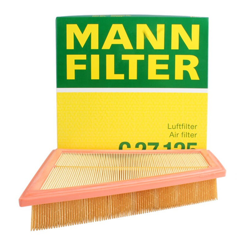 Yerli Mann hava filtri C27125, BMW F18, yeni 520, 525, 528Li, X1 və E84 ilə uyğun gəlir.