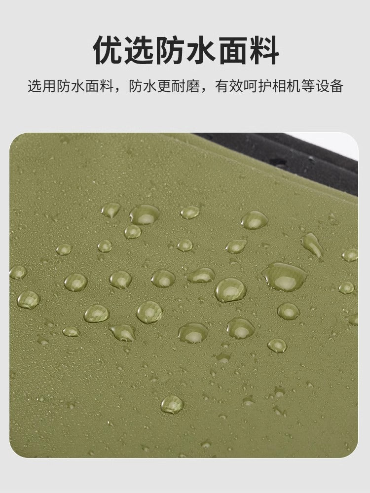 Cwatcun Hong Kong Cardon peşəkar fotoqrafiya çantası çöl çantası mikro-SLR suya davamlı və toqquşmaya qarşı telefoto lens kamera çantası saxlama çantası Canon Sony Confucius üçün uyğun olan kişilər və qadınlar üçün böyük tutumlu