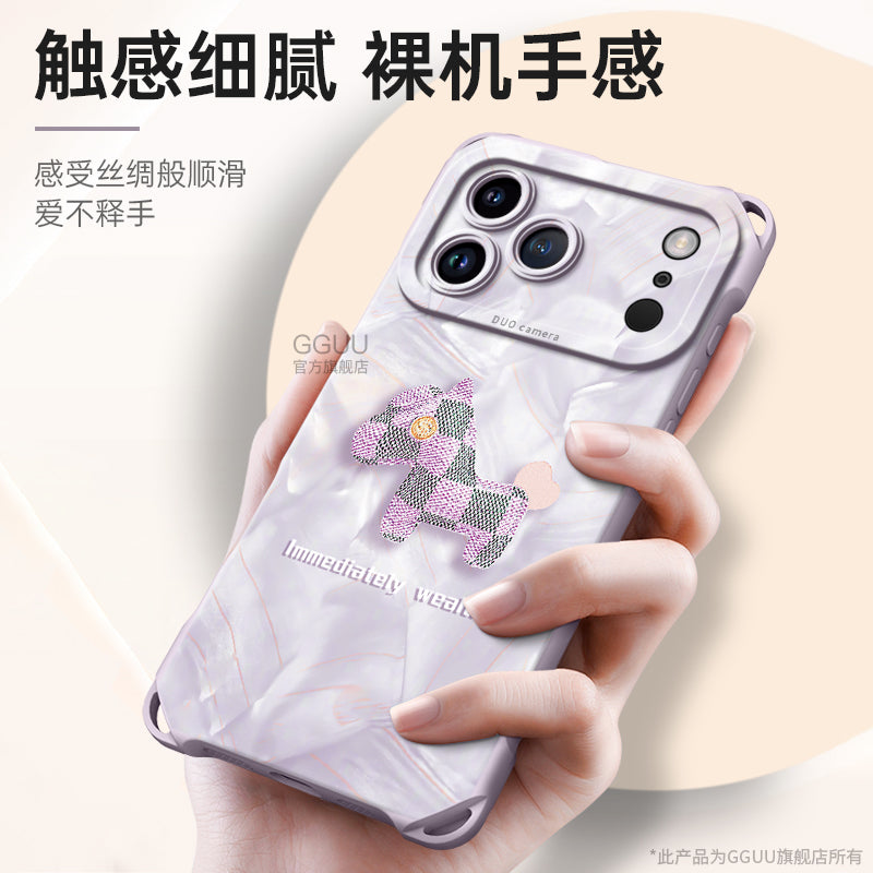 GGUU Apple 17promax mobil telefon qutusu üçün uyğundur iphone17 yeni 17pro qoruyucu örtük 17e daşına bilər At ili 16 qolbağı 15 lanyard 14 hər şey daxil 13 silikon 12 qadın pro unikal