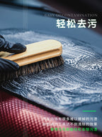 Avtomobil Yuma Fırçası Yumşaq Kürk Avtomobil At Tüy Fırçası Avtomobil Daxili Təmizləmə Dəri Fırçası Dəri Təmizləmə Aləti At Tüyünü