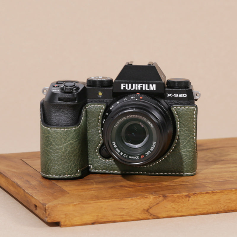 Fuji XS20 qoruyucu qutu XT5XT30 üçüncü nəsil ikinci nəsil XT4X100Vi əsas dəri çanta aksesuarları kamera çantası XS10