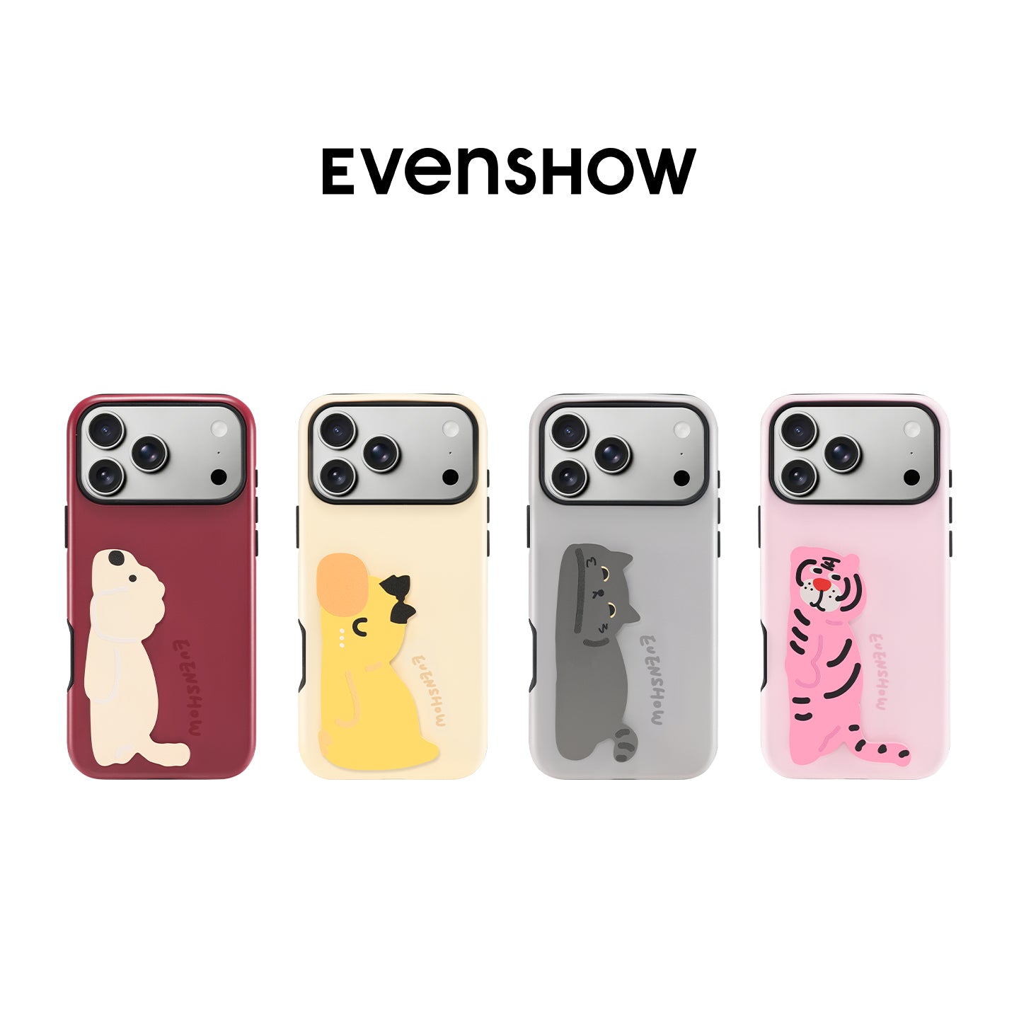 EVENSHOW2026 yeni unikal və super gözəl görünüşlü stendli mobil telefon qutusu, iPhone17promax seriyası Apple 16/15 niş yüksək səviyyəli qoruyucu örtük üçün uyğundur, sevimli və qabığa dəyməz
