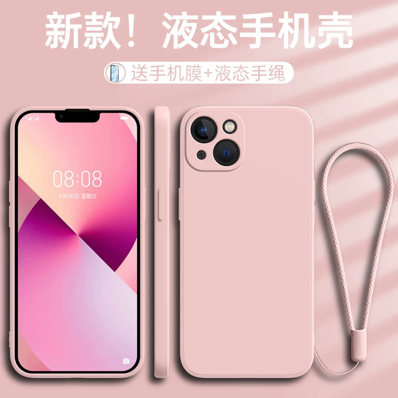 Bu maye silikon korpus yeni iPhone 13 üçün uyğundur və düşmələrə qarşı tam örtük təmin edir. Kişilər və qadınlar üçün nəzərdə tutulub, kəmərlə təchiz olunub və bərkidilmiş şüşə ekran qoruyucusuna malikdir.