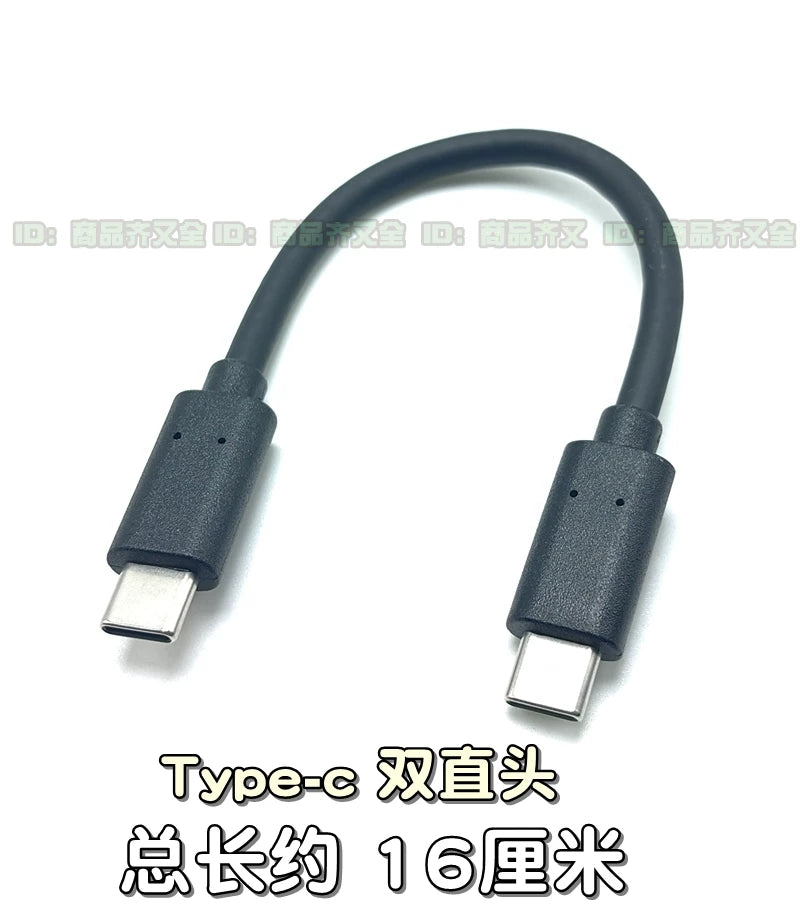Type-c noutbuk cib telefonu yüksək sürətli 3.1gen2 uzatma kabeli 20V genişləndirmə dok audio və video dirsək kişi və qadın uzatma