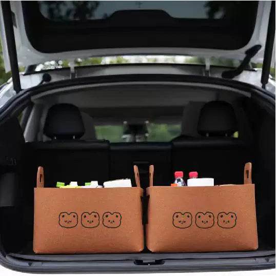 Felt folding storage box, car storage box, car interior decoration, car accessories, all kinds of car interior decorations
