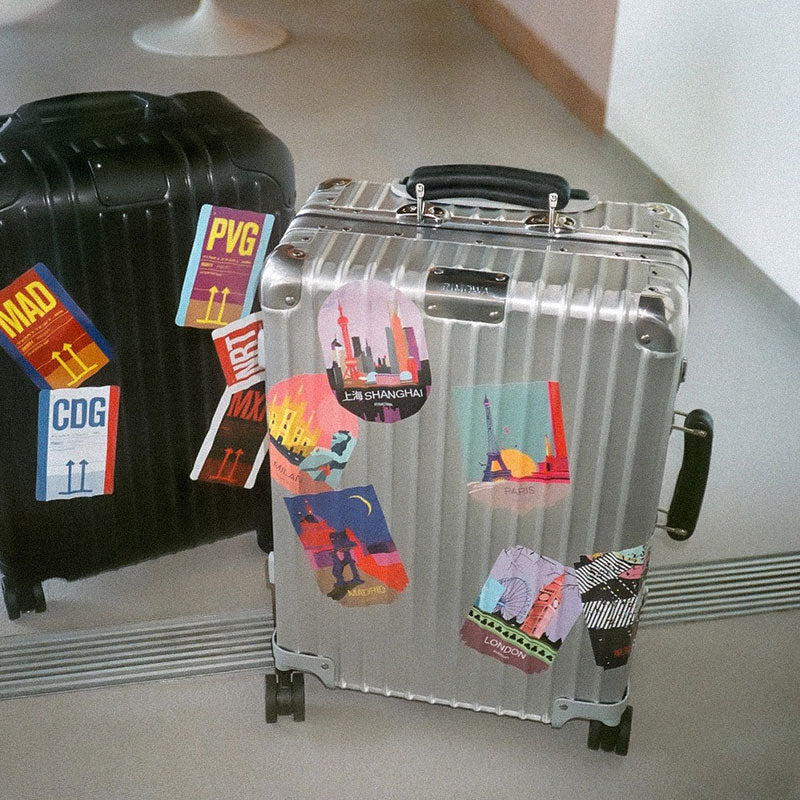 Rimowa çamadan stikerləri retro suya davamlı çamadan ədəbi nostalji otel xatirə stikerləri