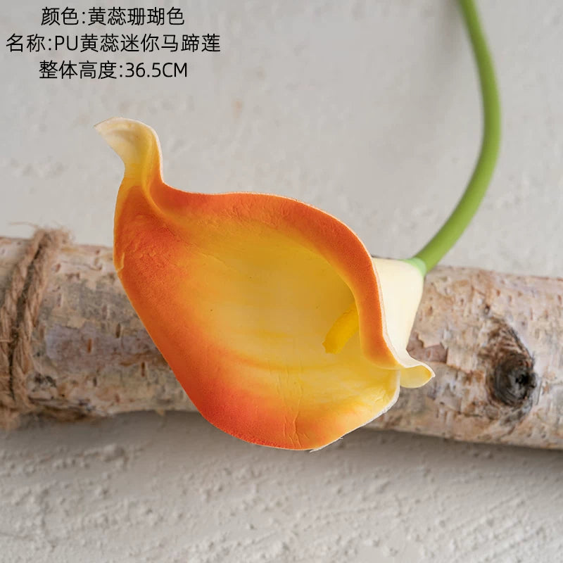 beautiful artificial flower calla lily Home decoration bridal artificial flower