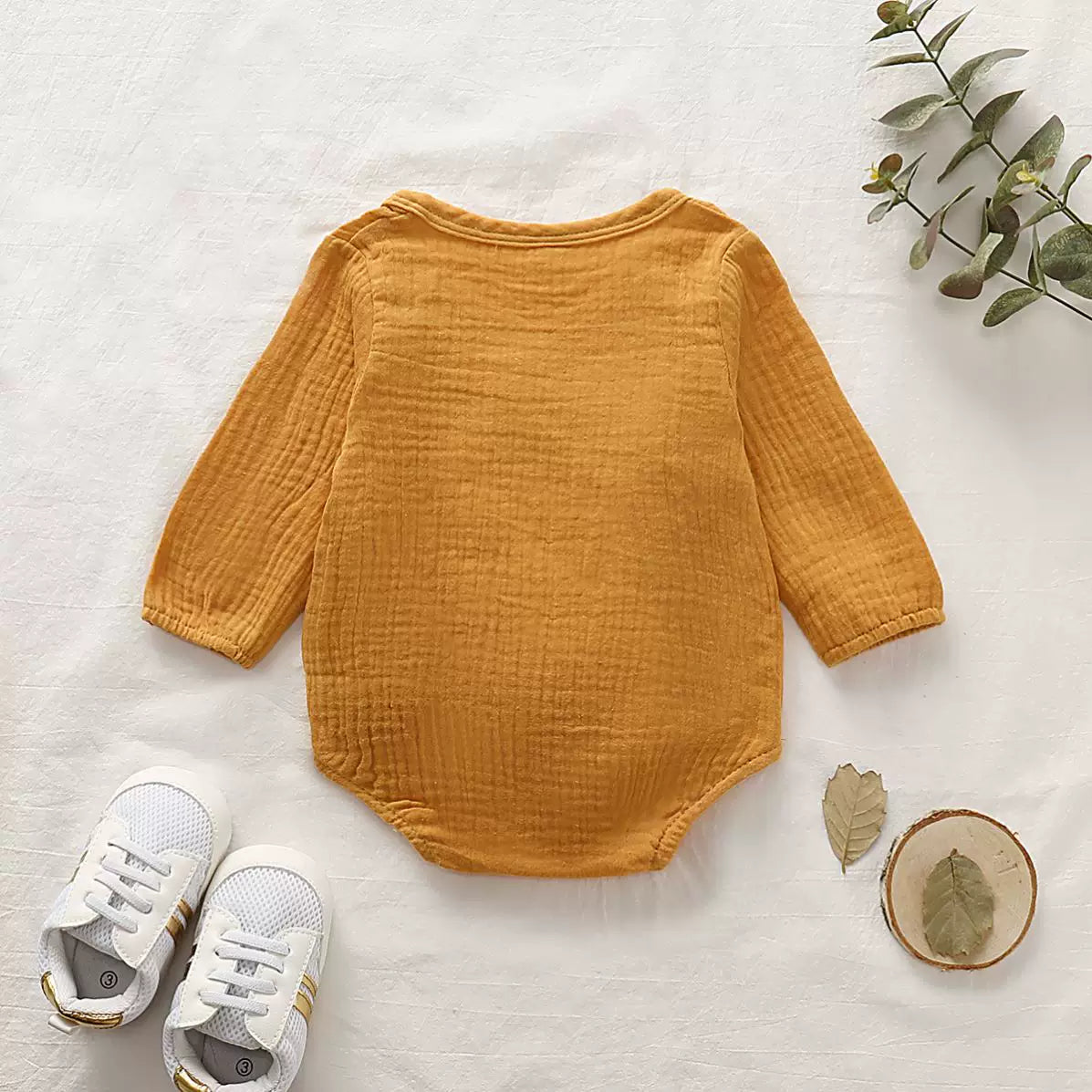 Yenidoğulmuş Körpə Oğlan Qızlar üçün Romper Kombinezon Körpə Uşaq Geyimləri