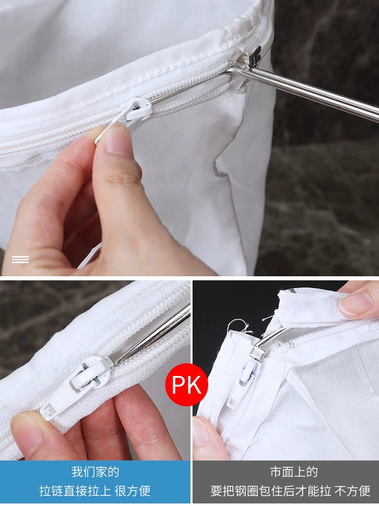 Südlü çay filtr çantası Honq Konq üslublu çay paketi filtr parça polad üzük corabları kiçik orta ölçülü soya südü çayı südlü çay dükanı doka