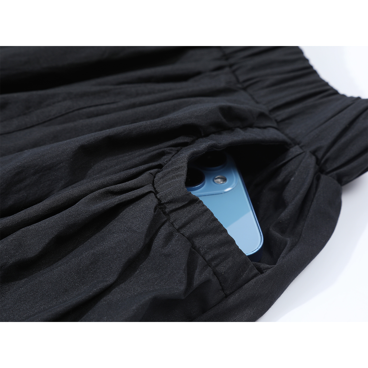 Qadınlar üçün Cholisa Qara Lalə Ətəyi, Yay Dəbli, Çoxfunksiyalı, Sadə Ətək, Super Şirin, Gənc və Qəşəng A-xəttli Ətək