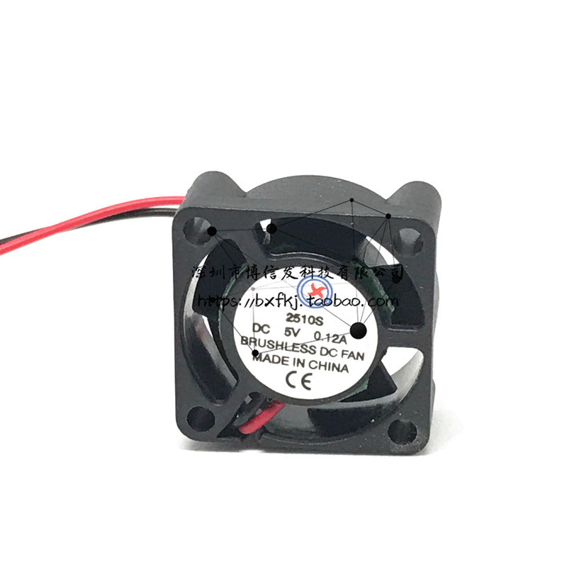 2510 soyuducu fan DC 5V12V24V model yarış mini fırçasız soyuducu fan 25*25*10mm