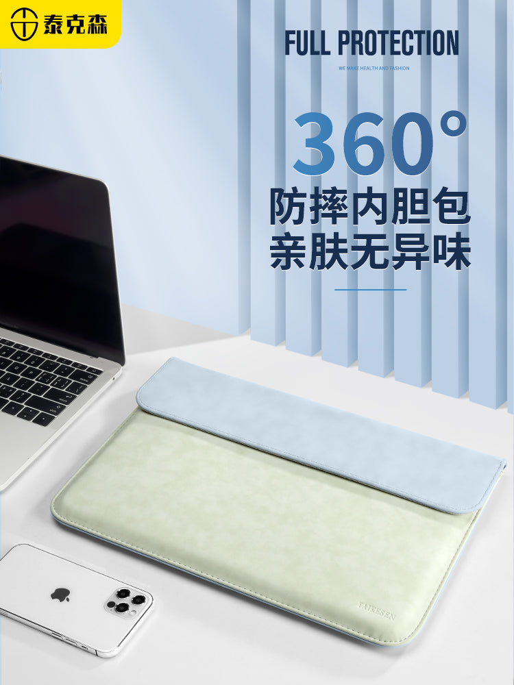 Texon notebook layner çantası Apple macbook neo13 Huawei matebook 14 düymlük qadın Lenovo Xiaoxin air13.3 Xiaomi pro16 qoruyucu örtük 15.6 kompüter çantası 15 üçün uyğundur