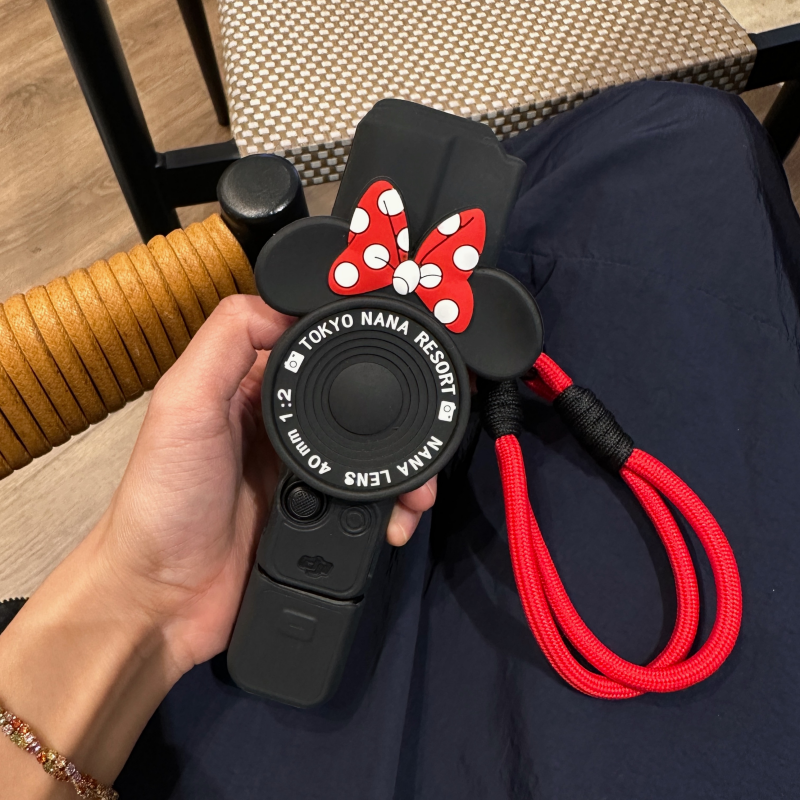 DJI pocket3 qoruyucu qabıq lanyard 4 silikon qutu soyutma sevimli qabaqcıl saxlama gimbal kamera qutusu üçün uyğundur