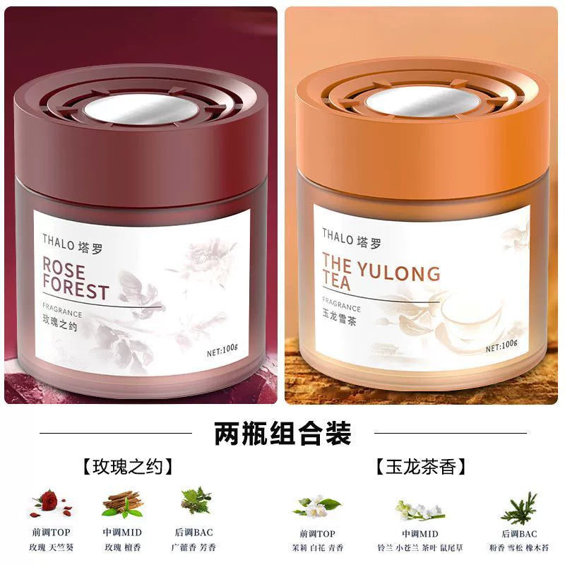 Avtomobil Aromaterapiyası 2025 Yeni Gəliş Qalıcı Ətir Bərk Balzam Yüksək Dərəcəli Avtomobil Ətri Təmizləyici Hava Qoxunu Çıxarır