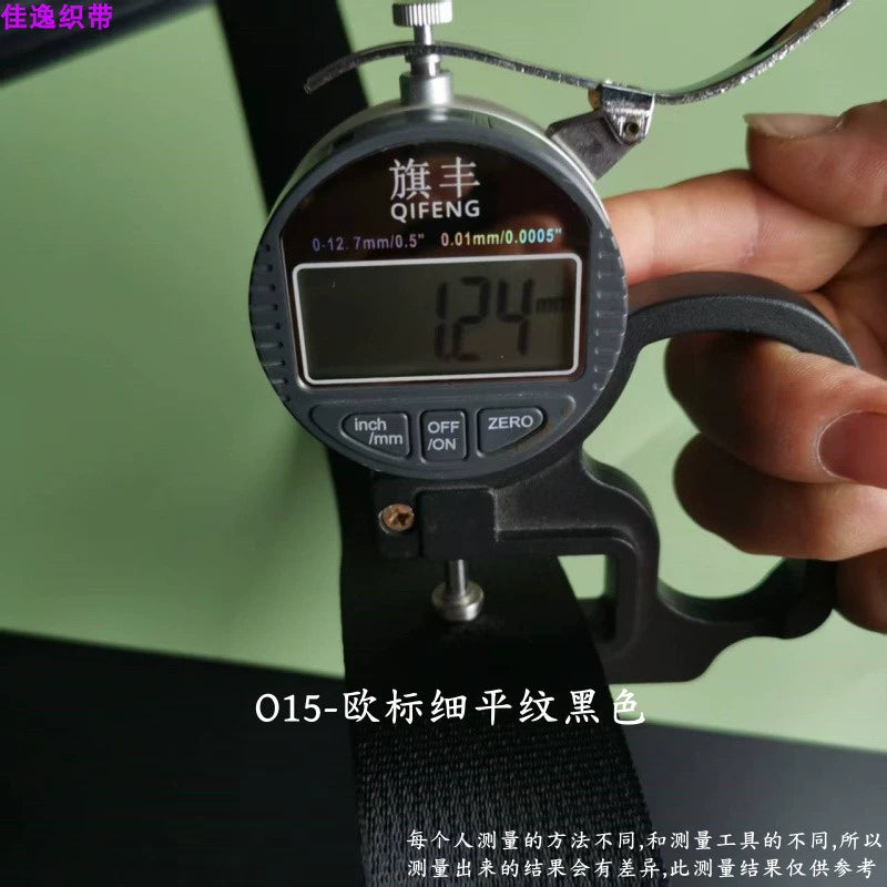 Eni 47 mm Milli Standart Avropa Standartı Qara Təhlükəsizlik Kəməri İp Avtomobil Təhlükəsizlik Lentinin Dəyişdirilməsi Bağlayıcı Qoruyucu Kəmər