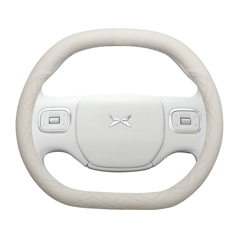 2023 XPeng G6 Steering Wheel Cover, Ultra Thin Suede Leather, Specially Designed for P7i, G9, P5, G3 and P7 Car Steering Wheel Covers, Winter Use
